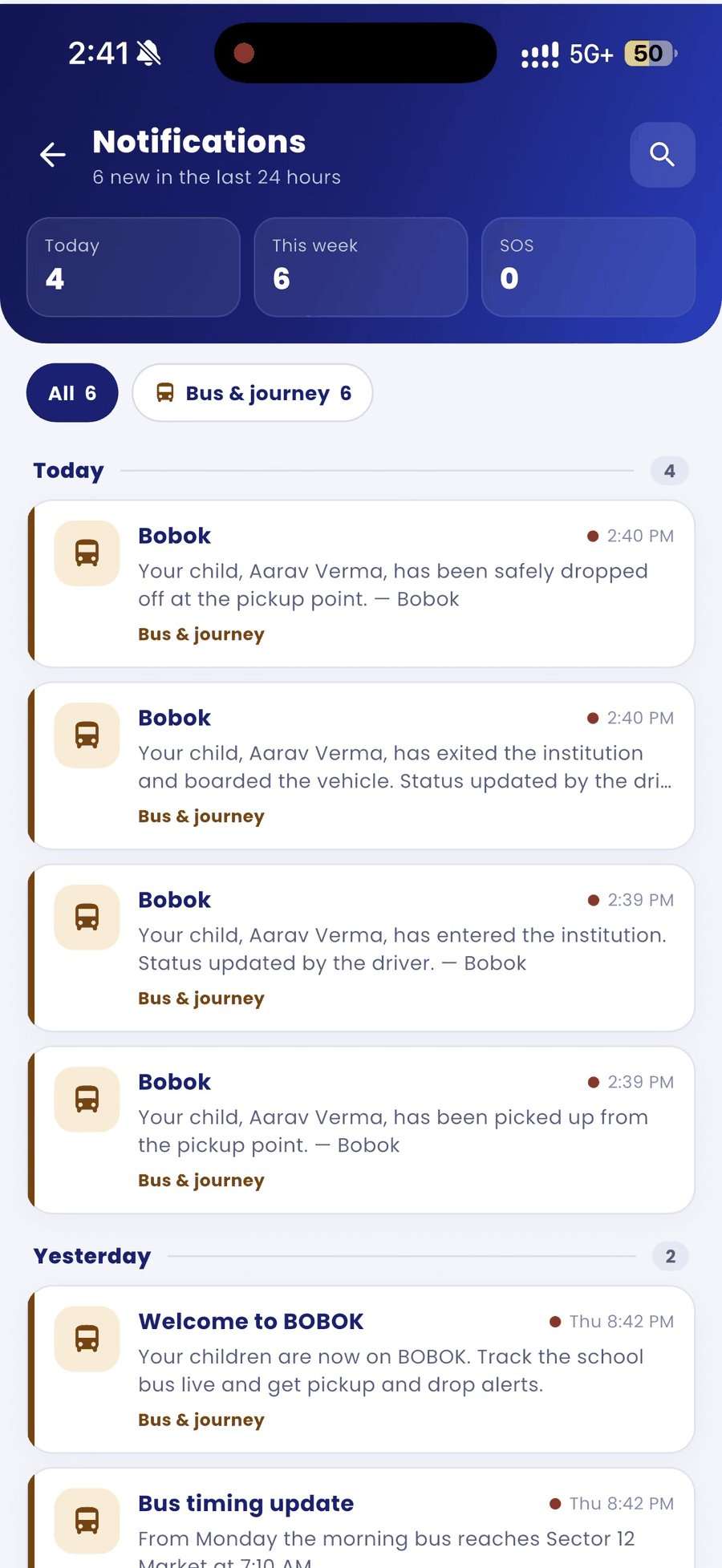 Notifications