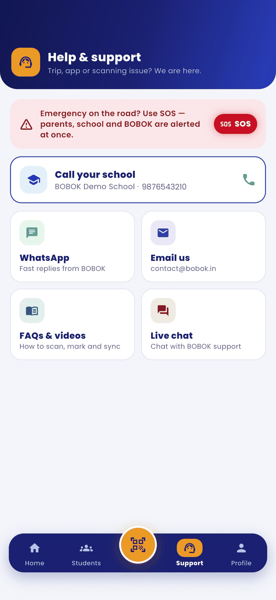 Driver support